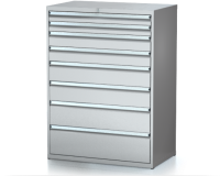 Dílenské zásuvkové skříně 29U - š 1014 x h 600 mm DKP 5427 29U 8