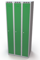 Šatní skříňka Aldop - dvouplášťové dveře, šířka / počet oddělení: 250 mm / 1