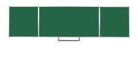 Školní tabule dvoukřídlá SN100046