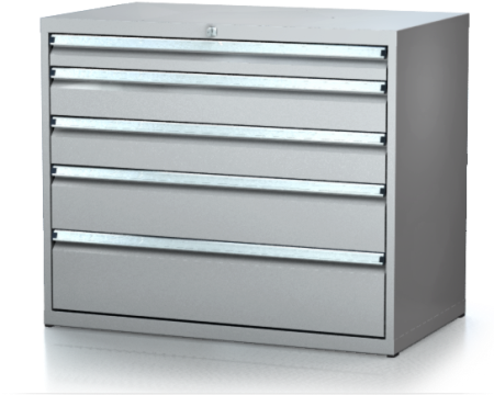 Dílenské zásuvkové skříně 17U - š 1014 x h 750 mm DKP 5427 17U 5