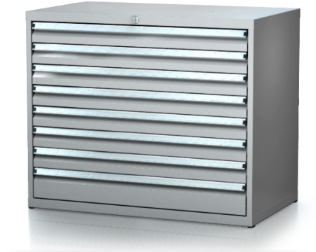 Dílenské zásuvkové skříně 17U - š 1014 x h 750 mm DKP 5436 17U 8