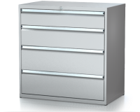 Dílenské zásuvkové skříně 21U - š 1014 x h 750 mm DKP 5436 21U 5