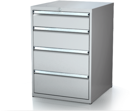 Dílenské zásuvkové skříně 21U - š 710 x h 600 mm DKP 3627 21U 4