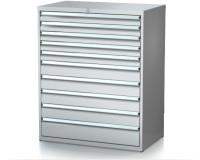 Dílenské zásuvkové skříně 26U - š 1014 x h 750 mm DKP 5436 26U 10