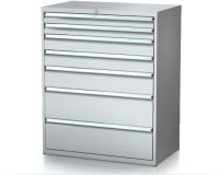 Dílenské zásuvkové skříně 26U - š 1014 x h 750 mm DKP 5436 26U 7