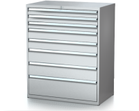 Dílenské zásuvkové skříně 26U - š 1014 x h 750 mm DKP 5436 26U 8