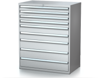 Dílenské zásuvkové skříně 26U - š 1014 x h 750 mm DKP 5436 26U 9