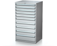 Dílenské zásuvkové skříně 26U - š 710 x h 600 mm DKP 3627 26U 10
