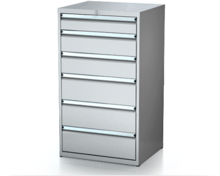 Dílenské zásuvkové skříně 26U - š 710 x h 600 mm DKP 3627 26U 6