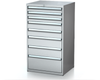Dílenské zásuvkové skříně 26U - š 710 x h 600 mm DKP 3627 26U 8