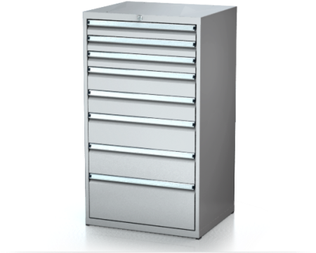 Dílenské zásuvkové skříně 26U - š 710 x h 750 mm DKP 3636 26U 8
