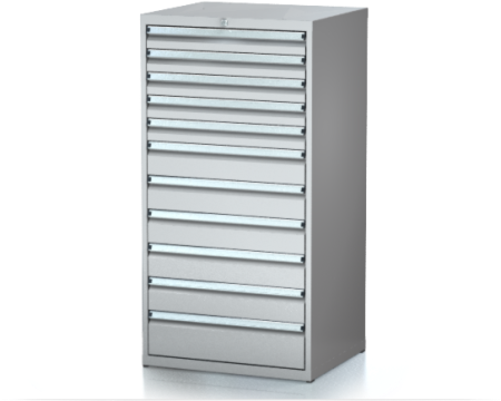Dílenské zásuvkové skříně 29U - š 710 x h 600 mm DKP 3627 29U 11