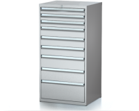 Dílenské zásuvkové skříně 29U - š 710 x h 600 mm DKP 3627 29U 9