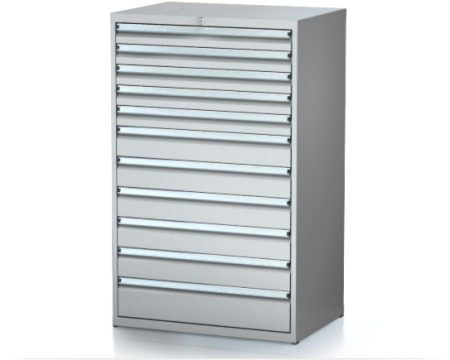 Dílenské zásuvkové skříně 29U - š 860 x h 750 mm DKP 4536 29U 11